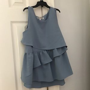 Joy joy ruffle top